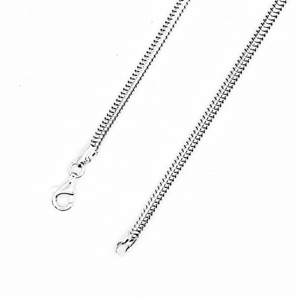 round smooth snake chain necklace